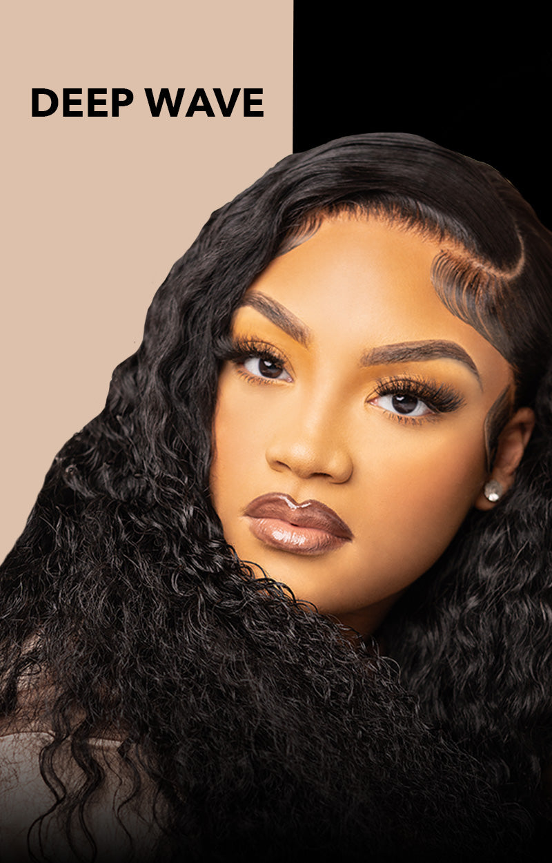 Deep Wave Lace Frontal  Wig